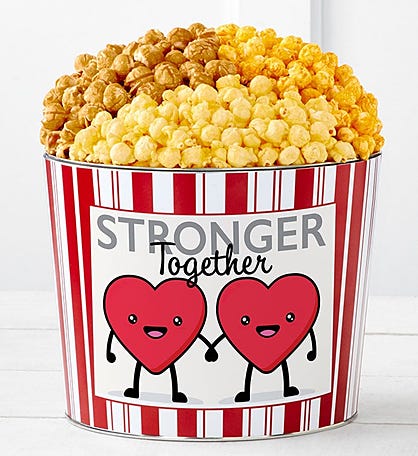 Tins With Pop® Hearts Stronger Together